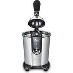 Solis Elektrische Zitruspresse- Entsafter, Einfache Startautomatik, Leiser Motor, 160 Watt, Edelstahl, Citrus Juicer (Typ 8453)