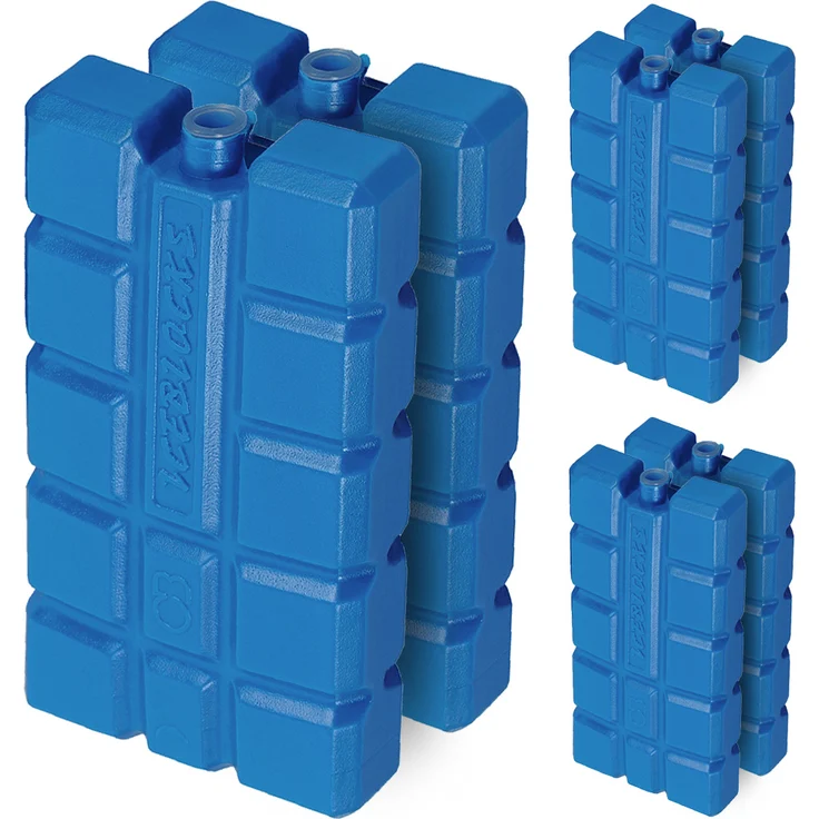Kühlakkus Set Kühlakku Kühlelement 200ml Akku Kühlpack Kühltasche Kühlbox 6er Set – Bild 1