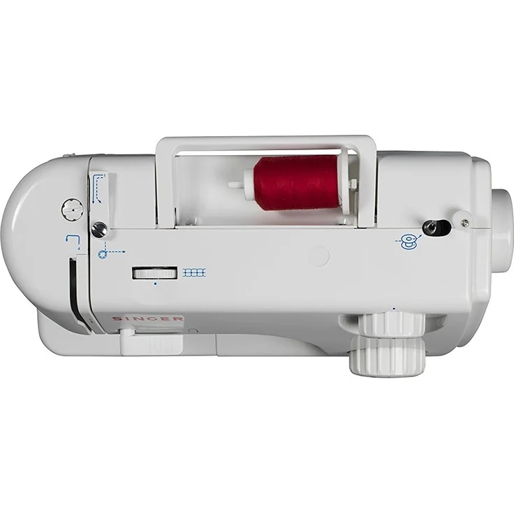 Singer Mercury 8280 Freiarm-Nähmaschine, 7 Nähprogramme, variable Stichbreite, Knopfloch in 4 Schritten, weiß – Bild 6