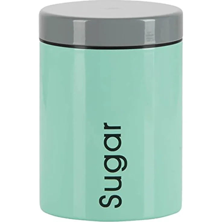 Genius Vorratsdosen | Sugar | Edelstahl | Mintgrün | 1000 ml | NEU
