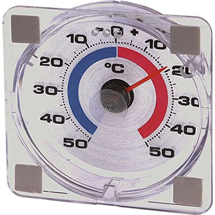 Westmark Fensterthermometer, -50 Grad Celsius bis +50 Grad Celsius, Kunststoff, 52122280 – Bild 1