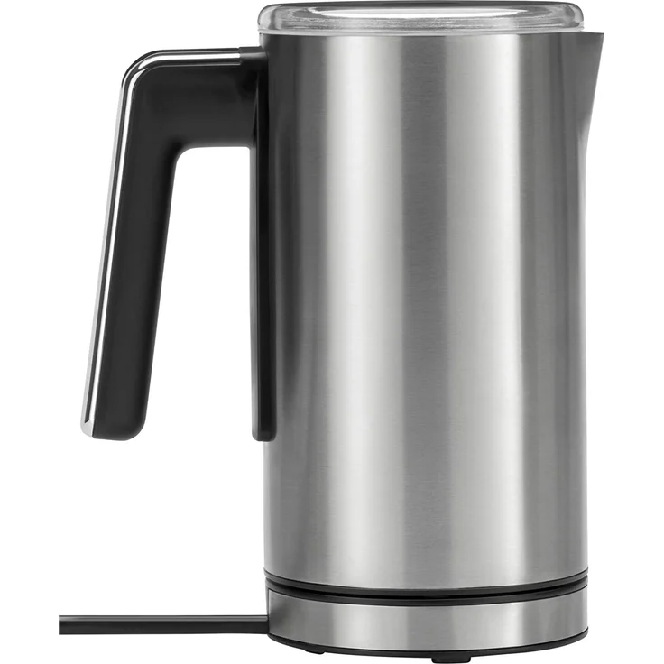 WMF Stelio elektrisch Milchaufschäumer (500 Watt, 150-250 ml, Antihaftbeschichtung, kabellos, für Milchschaum heiss und kalt, heiße Schokolade) cromargan matt-silber – Bild 2