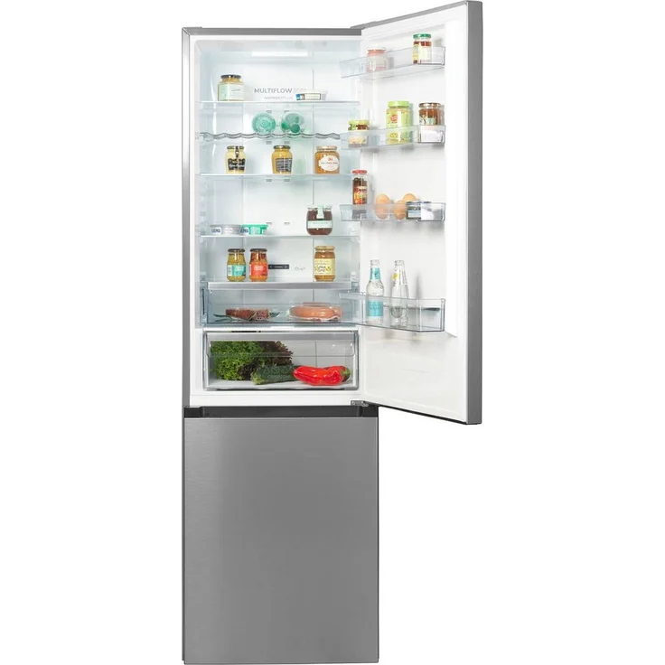 Gorenje NRK6202AXL4 Kühl-Gefrierkombination, freistehend, grau metallisch weiß, NoFrost, Schnellgefrieren, Breite 60 cm – Bild 4