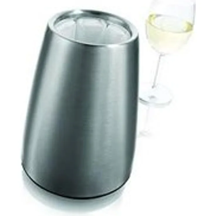 Vacu Vin 3647360 Aktiv Champagnerkühler Elegant Edelstahl