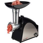 Korona 25200 Edelstahl Fleischwolf für herzhafte und süße Speisen - Inklusive Gebäck-, Kebbe-, und Wurstfülleraufsatz