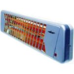 Heller QS 120 Elektrische Raumheizung Quartz electric space heater Innenraum Grau 1200 W - Elektrische Raumheizungen (Quartz electric space heater, Quarzglas, Innenraum, Wand, Grau, 1200 W), Heizstrahler