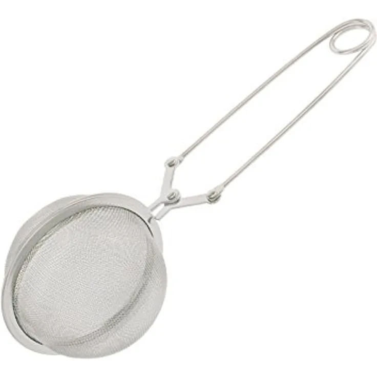 Westmark Klappsieb-Tee-Sieb, Durchmesser: 6,5 cm, Rostfreier Edelstahl, Teatime, Silber, 15342270