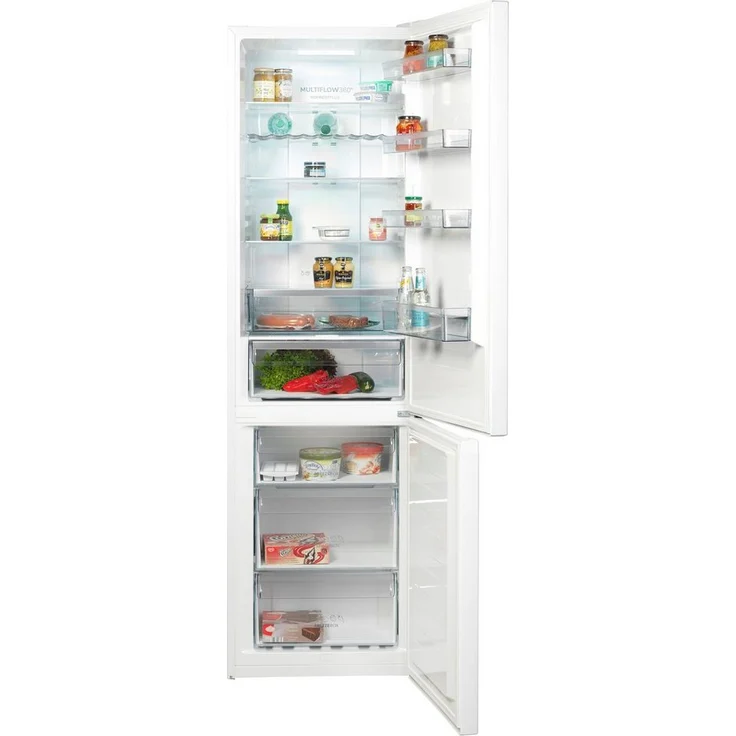 Gorenje NRK6202AW4 Kühl-Gefrierkombination, freistehend, weiß, NoFrost, LED, Breite 60 cm – Bild 2