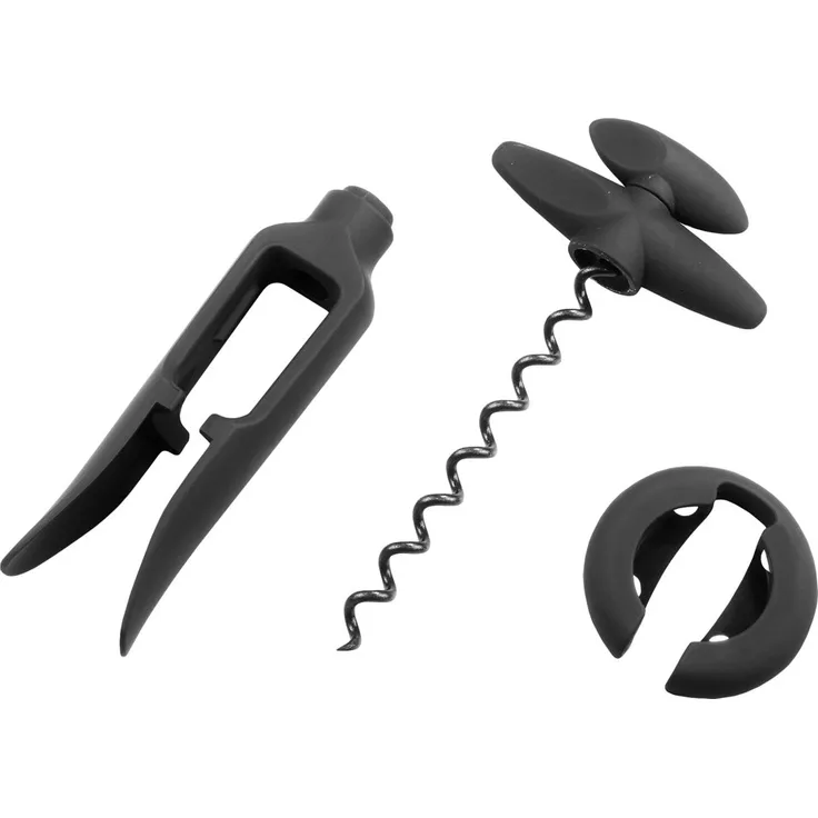 Easy Corky Korkenzieher black Edition Softtouch 38x27x165mm