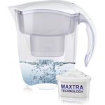 Brita Elemaris XL Tischwasserfilter weiß mit Brita Meter