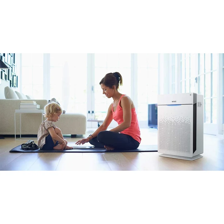 Winix Zero Pro Luftreiniger, bis zu 120 m², für Allergiker, mit Vorfilter, Aktivkohlefilter, Anti-Mikrobieller HEPA-Filter und PlasmaWave-Technologie – Bild 6