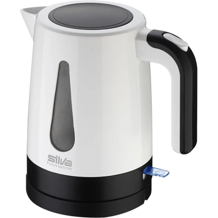 Silva-Homeline KL 1025 Wasserkocher, Kunststoff, 1.2 liters, Black & White