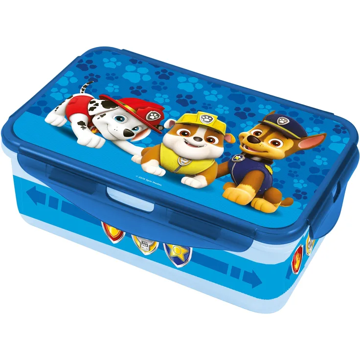 Paw Patrol Lunch To Go, mit 4 Clips & 2 Inlays. PP, Silikon, 1.100 ml