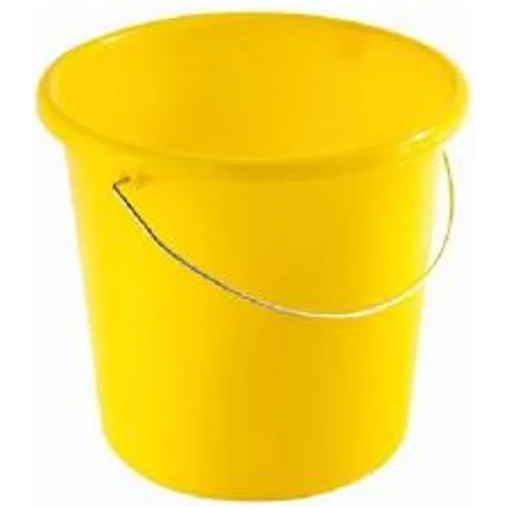 Teka-plastic Bekaform Kunststoffeimer Plast 5 L gelb