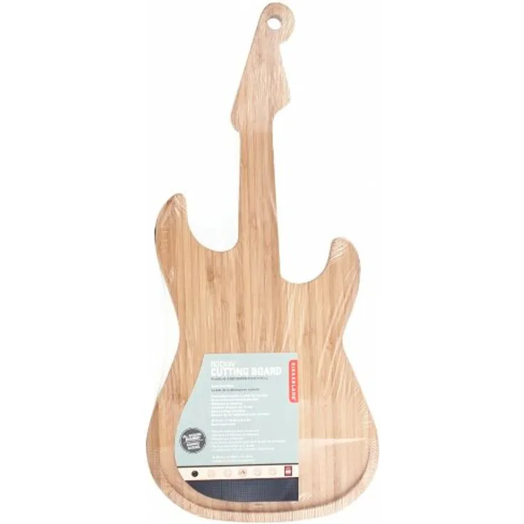 Kikkerland Brett Bambus Holz 22 x 1.5 x 49 cm