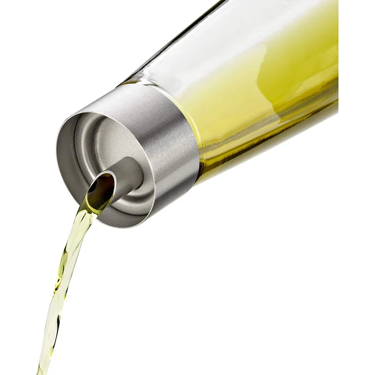 WMF De Luxe Essig- & Ölspender, 500 ml, Essig und Öldosierer, Cromargan Edelstahl poliert, Glas, spülmaschinengeeignet – Bild 3