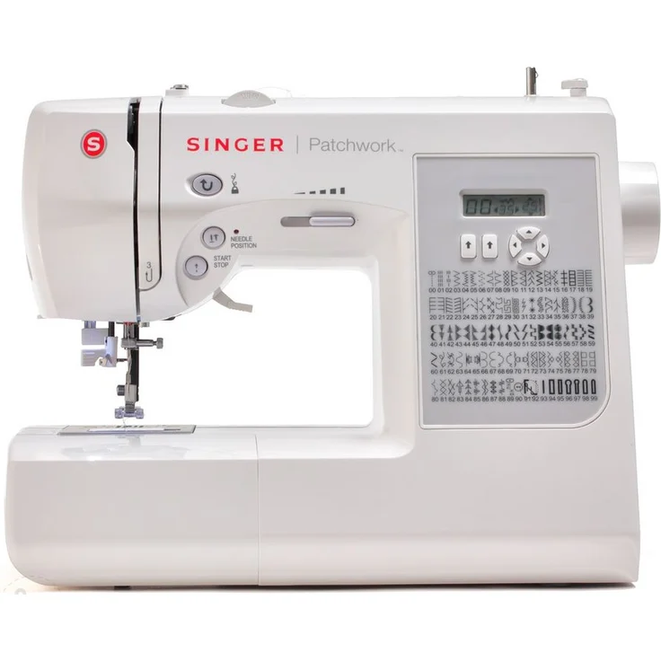 Singer Patchwork 7285Q Nähmaschine, weiß – Bild 2