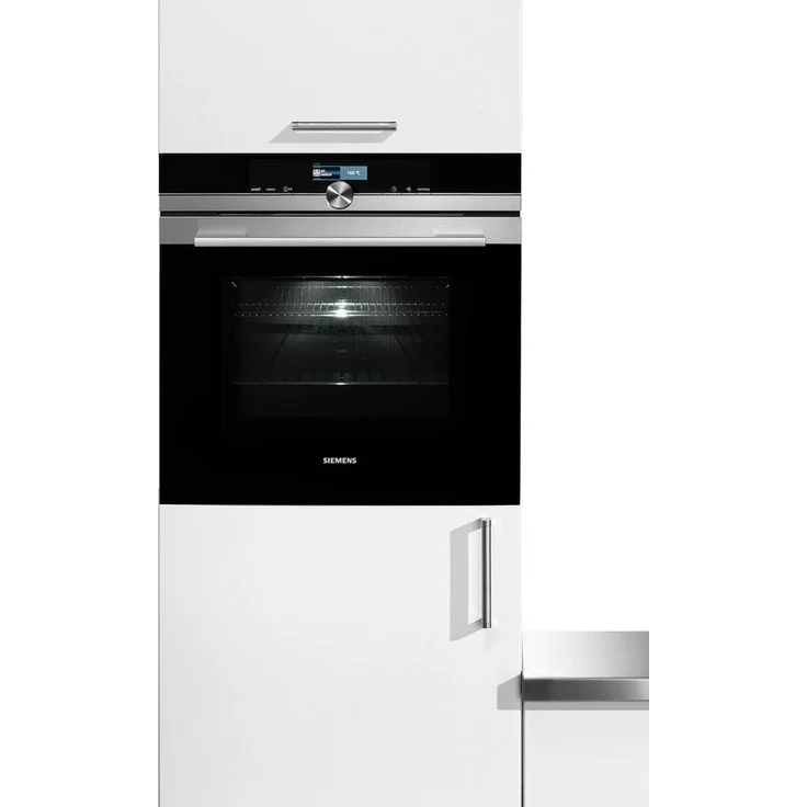 Siemens iQ700 HM636GNS1 Backofen mit Mikrowelle, Einbaugerät, Garraum 67 l, Mikrowellenleistung 800 W, Breite 59,4 cm, varioSpeed, Schnellaufheizung und coolStart, ecoClean, cookControl, edelstahl, schwarz – Bild 2