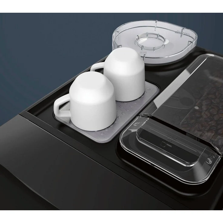 Siemens TQ507D02 EQ.500 integral Kaffeevollautomat, einfache Bedienung, integriertes Mahlwerk und Milchsystem, zwei Tassen gleichzeitig, 1.5, weiß – Bild 6