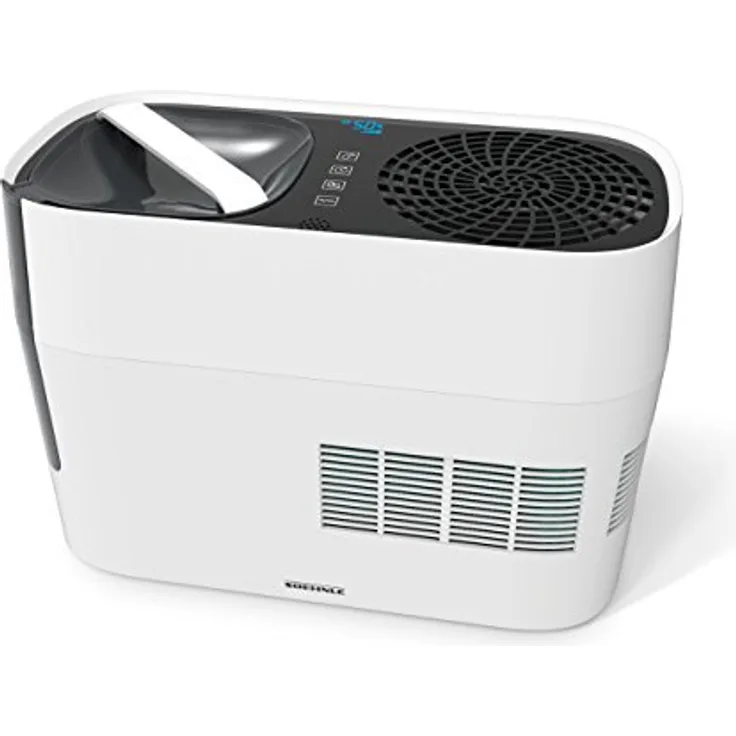 Soehnle AirFresh Hygro 500 Luftbefeuchter mit Evaporation Technology, Raumbefeuchter mit LED-Anzeige, Raumluftbefeuchter für optimales Raumklima