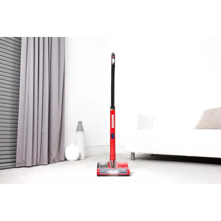 Hoover 39400312 Besen Cordless, 0.8 liters, Rot metallisch-Schwarz – Bild 2