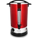 Glühweinkocher + Heißwasserspender 20L Rot