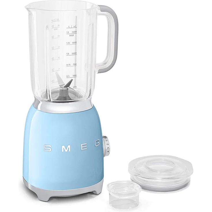 Smeg BLF01PBEU Standmixer, 800W, 1,5 L, 5 Geschwindigkeiten, pastellblau – Bild 5