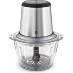 WMF Kult X Edition Zerkleinerer (320 W, mit Glasbehälter, 2 Geschwindigkeitsstufen) cromargan matt-silber