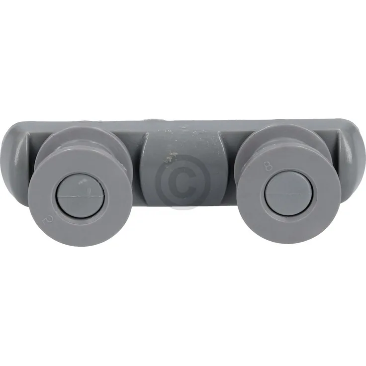 Korbrollenhalter gorenje 148627 mit 2 Korbrollen für Oberkorb Geschirrkorb Geschirrspüler