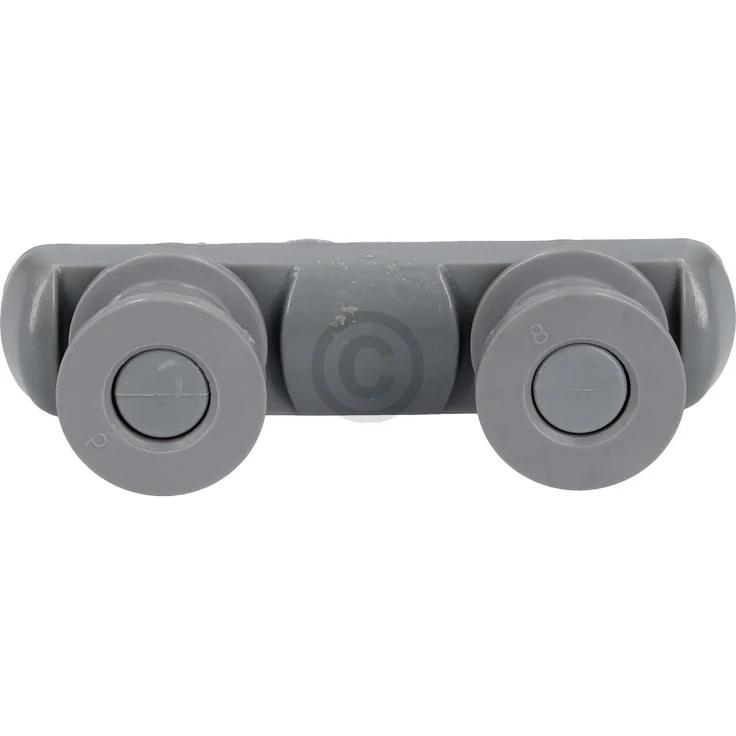 Korbrollenhalter gorenje 148627 mit 2 Korbrollen für Oberkorb Geschirrkorb Geschirrspüler