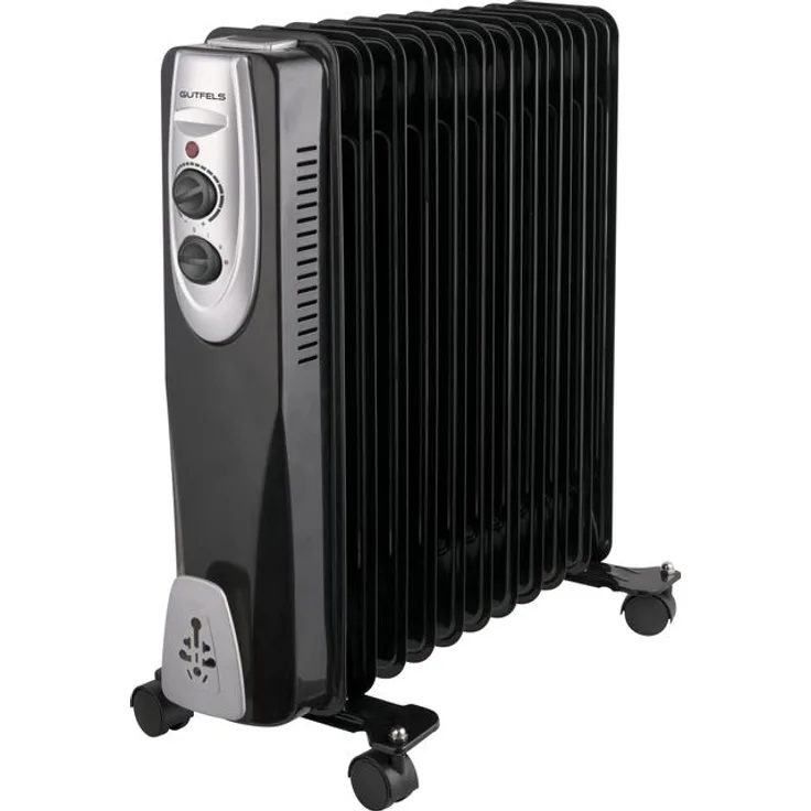 Gutfels HR 32011 sw Radiator, 2500 Watt, schwarz, Radiator