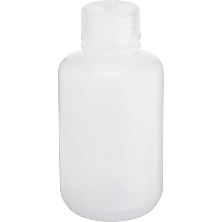 Nalgene Enghals Rund Flasche, Weiß, 125ml