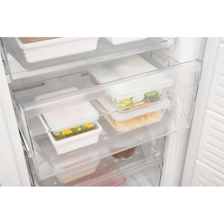 Privileg PFVN 84 Gefrierschrank, freistehend, weiß, NoFrost, Schnellgefrieren, LED, Breite 71 cm, Energieklasse E – Bild 3