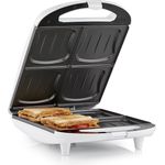 Tristar SA-3065 Sandwich Maker ? 4 Sandwiches gleichzeitig ? Antihaftbeschichtung