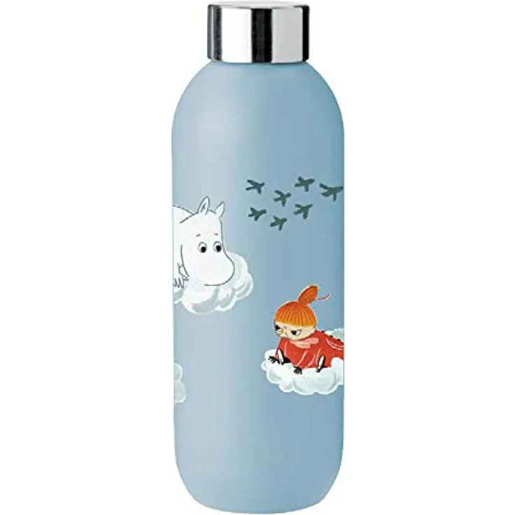 Stelton Keep Cool Trinkflasche 0,75 l cloud Moomin