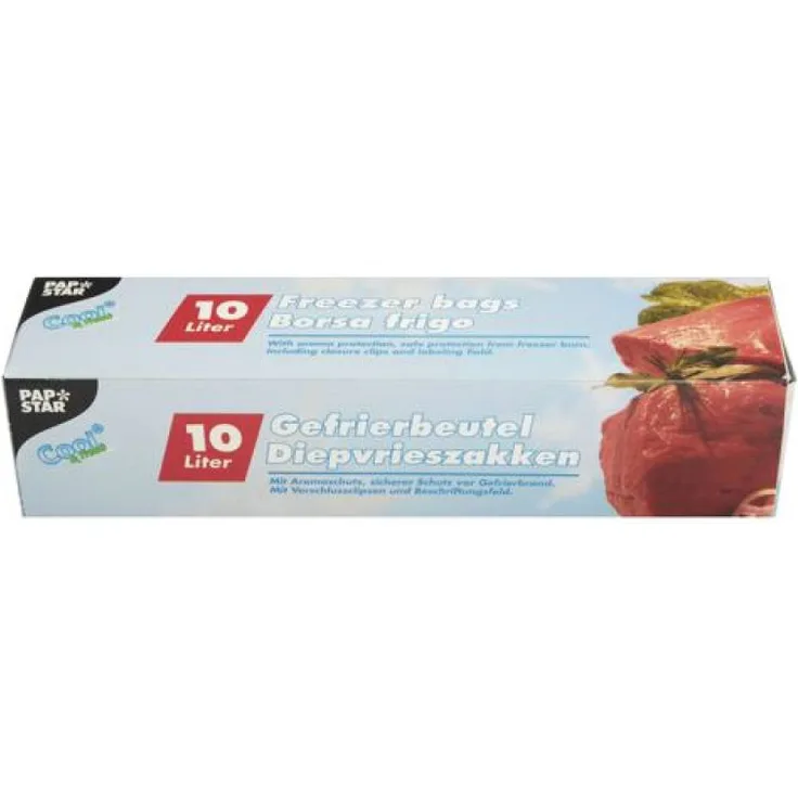 288 Gefrierbeutel, LLDPE 10 l 60 cm x 40 cm transparent in...