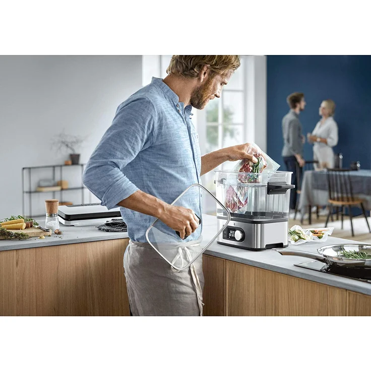 WMF Lono 2in1 Sous Vide Garer Pro mit Slow-Cook Einsatz, 1500 W, Wasserbehälter 6,0 l, Timer-Funktion bis 72 Stunden – Bild 11