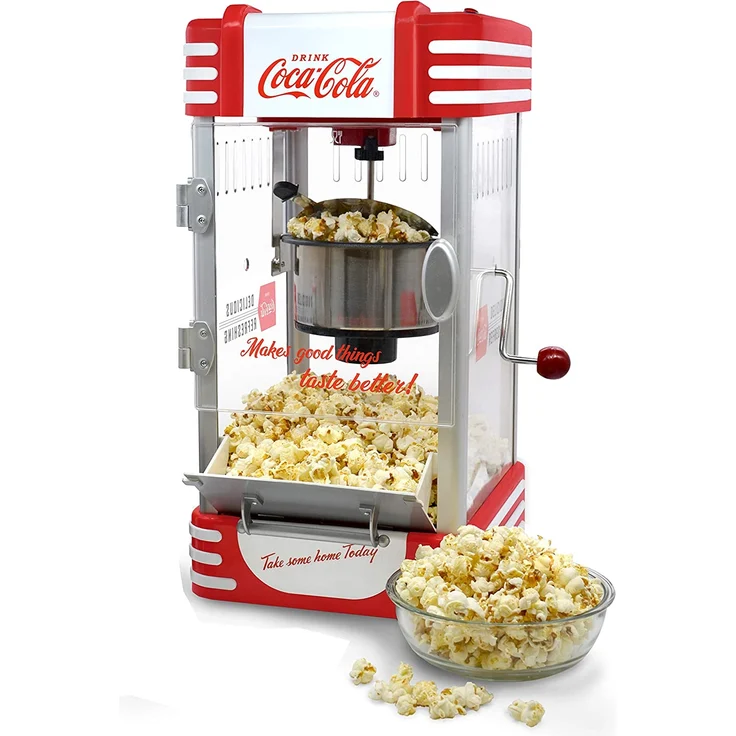 Salco Popcorn Maker, Popcornmaschine SNP-27CC, 310, Rot – Bild 1