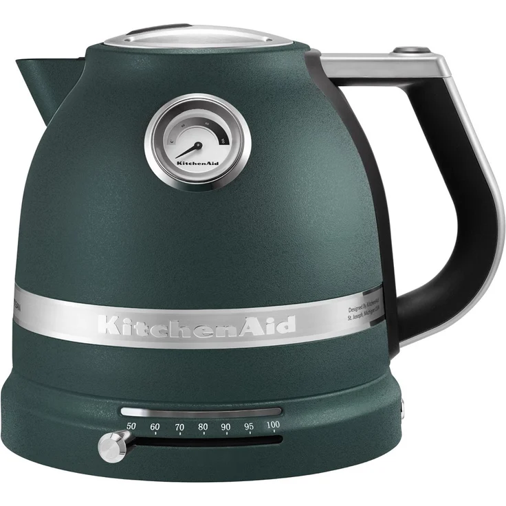 KitchenAid Artisan 5KEK1522EPP Wasserkocher, 2400 Watt, 1,5 l Volumen, Pebble Palm, Dunkelgrün, Serie: 5KEK1522 – Bild 1