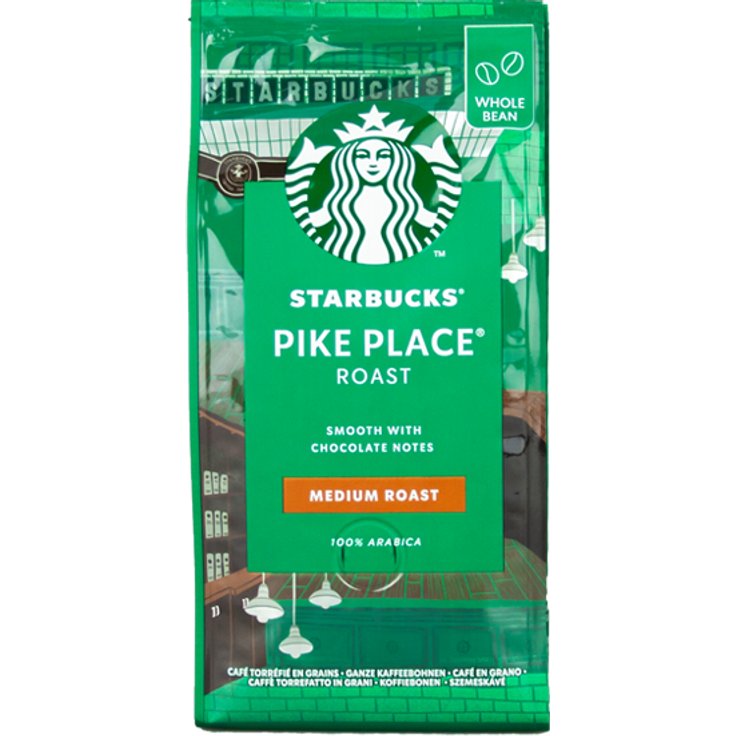 Starbucks Pike Place Roast, Medium Roast, 200g ganze Bohne