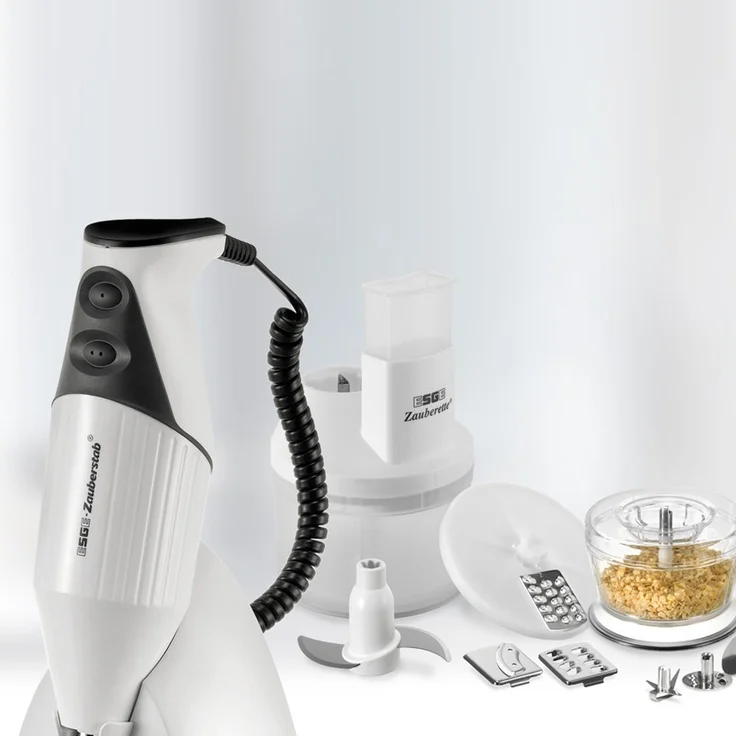 ESGE Zauberstab M 200 Superbox, Stabmixer mit Zubehör, bis 17.000 U-Min, 90750 – Bild 2