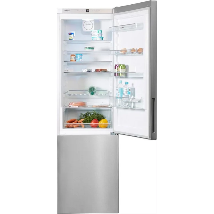 Miele KFN 29162 D edt/cs Series 120 Kühl-Gefrierkombination, freistehend, silber, NoFrost, Breite 60 cm – Bild 4