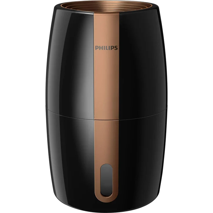 Philips HU2718/10 Luftbefeuchter 2000 Serie, natürliche & hygienische Luftbefeuchtung, schwarz/kupfer – Bild 8