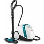 Polti Vaporetto PTEU0277 Smart 100_T Dampfreinigungsgerät mit 4 BAR, Wassertankkapazität 2 L, Dampfmenge 110 g-Min, 2 liters, tötet und beseitigt 99,99% der Viren, Keime und Bakterien, Weiss-türkis