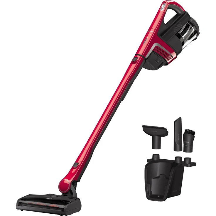Miele Triflex HX1 (SMUL0) Handstaubsauger mit Vortex-Technologie, Akkuwechsel-Option, ohne Zusatzakku, inkl. 3-teiligem Zubehör, rot – Bild 4