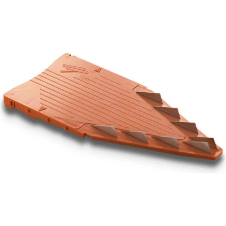 Börner Gemüsehobel Messereinschub 10mm, Kunststoff, Zubehör für V5 PowerLine orange