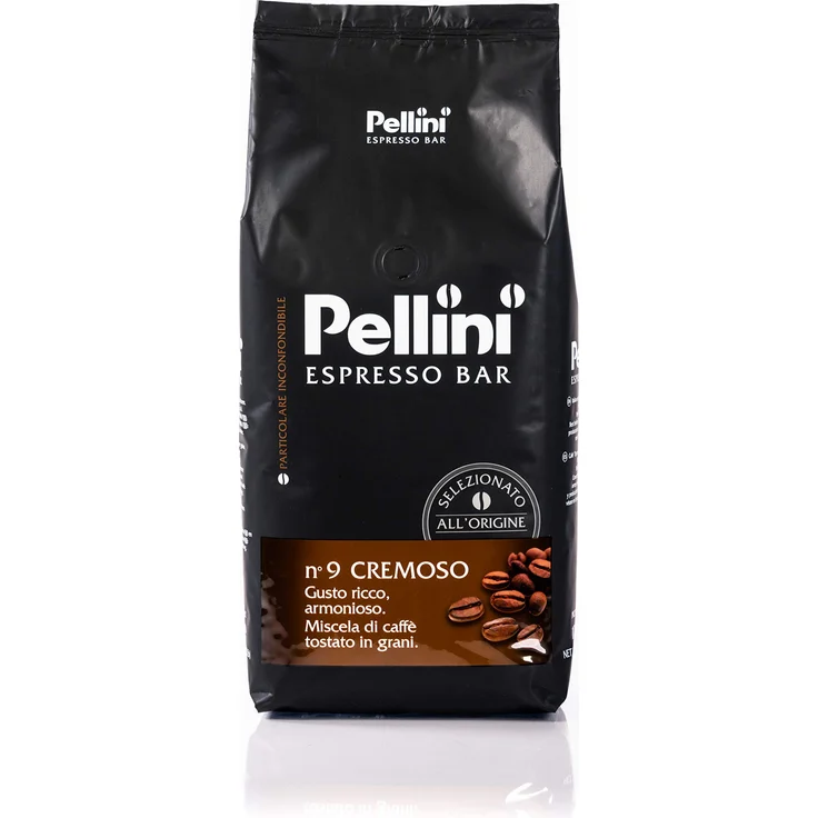 Pellini Caffè Cremoso No. 9, Bohne, 1er Pack (1 x 1 kg) – Bild 1