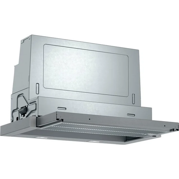 Bosch Serie 4 DFR067A52, Flachschirmhaube, Breite 60 cm, Abluft und Umluft, interner Motor, Metallfettfilter spülmaschinengeeignet, LED-Beleuchtung, Silver Metallic – Bild 6