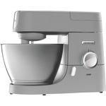 Kenwood KVC3150S Chef, Küchenmaschine mit Planetenrührwerk, 1000W, 4,6 L Edelstahlschüssel, Standmixer-Aufsatz, inkl. Universalzerkleinerer-Aufsatz mit 6 Arbeitsscheiben, silber, Serie: Chef