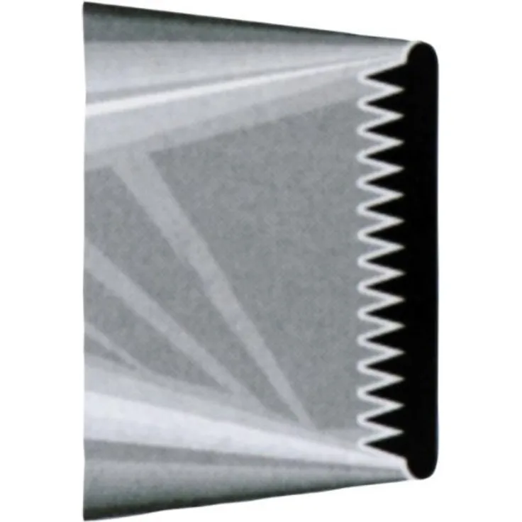 Städter Rand-Tülle, Edelstahl, Silber, 4.5x4.5x3 cm